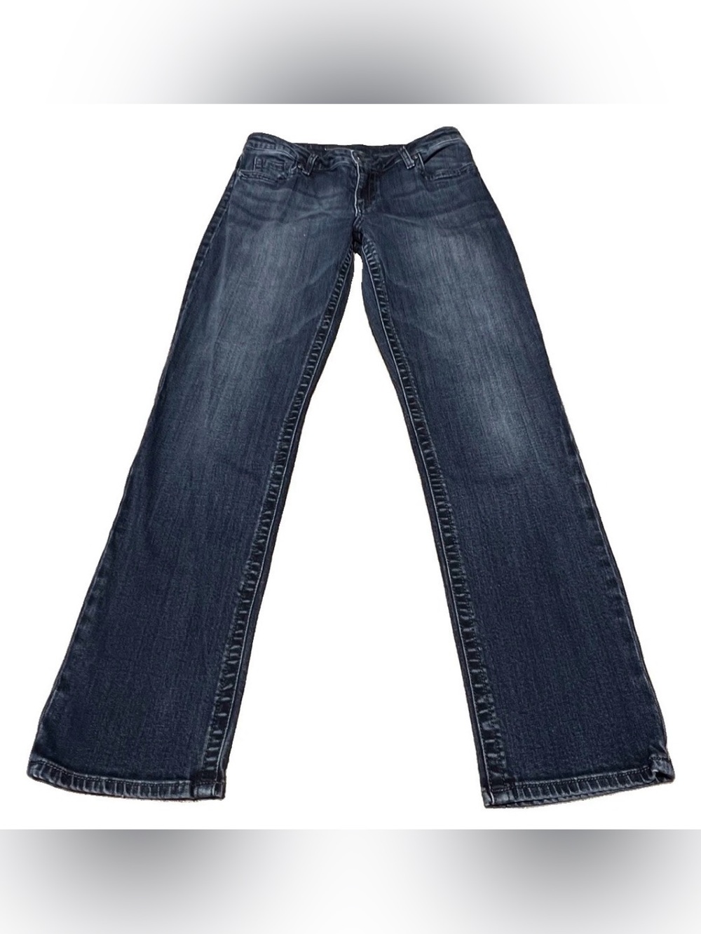 Kut From The Kloth Mid Rise Straight Leg Stretch Blue Jeans Women's Size 14S